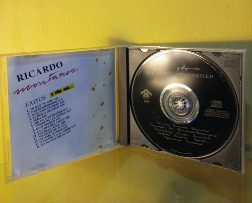 Cd Ricardo Montaner Exitos Y Algo Mas (Usado)