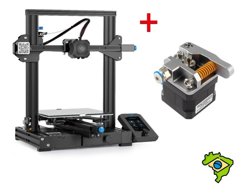 Imagem 1 de 7 de Impressora 3d Ender 3 V2 + Extrusora Dupla