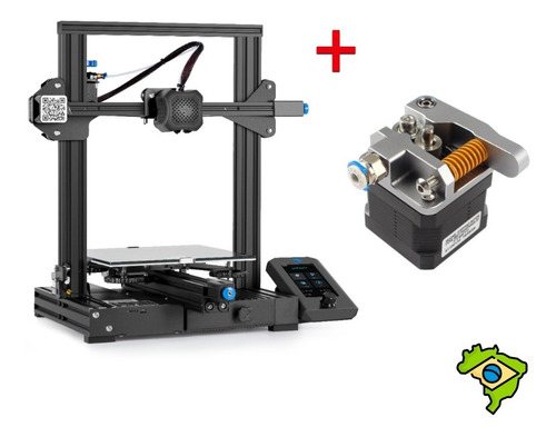 Kit Impressora 3d Ender 3 V2 + Extrusora Alumínio