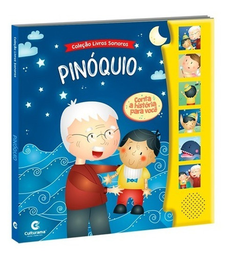 Imagem 2 de 7 de Kit Com 6 Livros Sonoros Infantil Disney Capa Dura Culturama