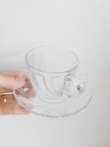 Jogo Xicaras Porcelana De Chá Com Pires Havan Casa 12 Peças - Diamante  Branco