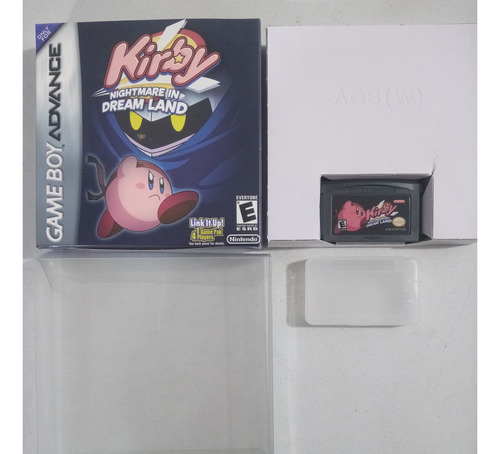 Kirby Nightmare In Dream Land Juego Fisico Game Boy Advance (Usado)