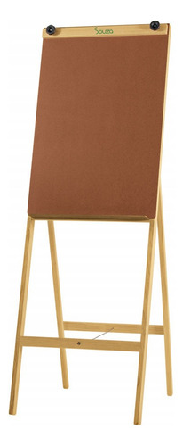 Cavalete Flip Chart Porta Bloco Altura Ajustável Souza