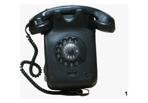 Teléfonos De Disco Antiguos Originales - Coleccion Vintage  