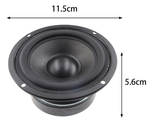 . Altavoz Audio Altavoz Rango Medio Universal Altavoz