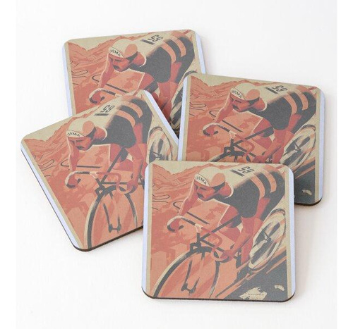 Set Posavasos Mallorca, Sa Calobra, Nudo De Corbata Calidad