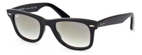 Lentes De Sol Rb2140 Wayfarer 901/32 - Talle M Estándar Gris Degrade Gris Negro Negro