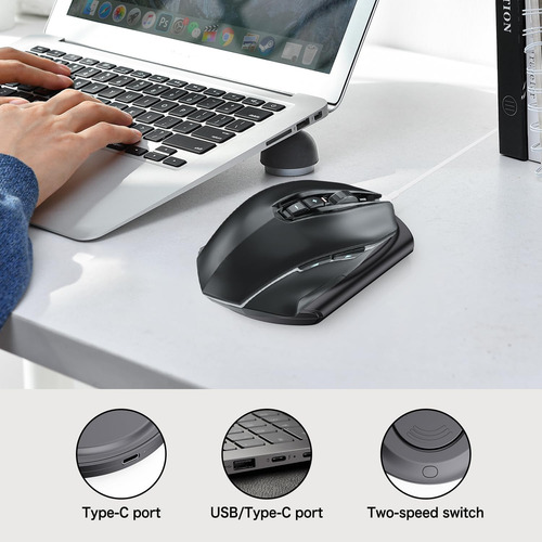 Jiggler Para Mouse, Mantiene Pc Activo, Negro