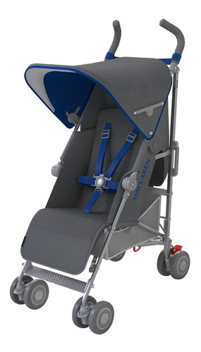 Coche de paseo Maclaren Quest WM1Y040132 harbour blue con chasis color gris