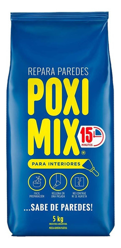 Poximix Para Interiores Repara Grietas 5kg