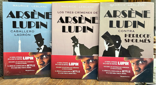 Arsene Lupin 3 Tomos - Maurice Leblanc