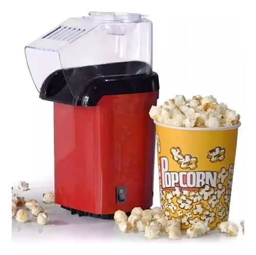 Maquina Cabritas Palomitas Pop Corn 1200w / Color Rojo