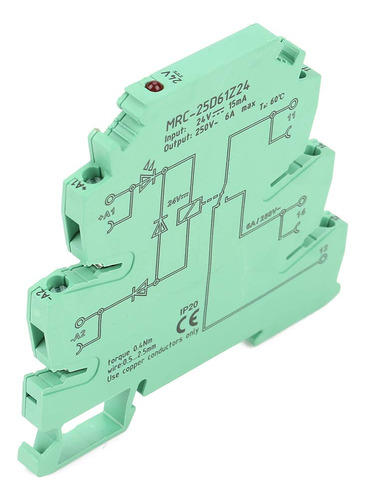 Modulo Rele Ultrafino Resistencia Vibracion Ahorro Espacio