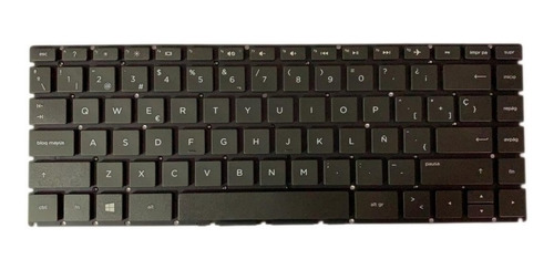 Imagen 2 de 3 de Teclado Hp 14-bs 14-bs006la Hp 14-bs007la 14-bs008la Negro