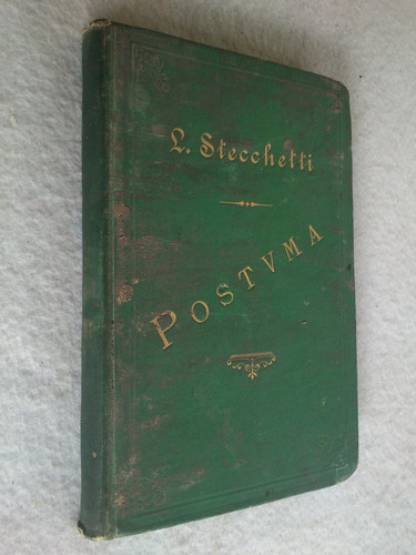 Postuma Cancionero - Lorenzo Stecchetti 1889