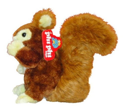 Peluche Animal Ardilla Real 20 Cm.