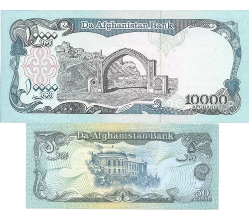 Afganistan Lote De Billetes