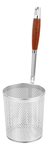Cesta De Fritura Com Alça Anti-escaldadura De Aço Inoxidável