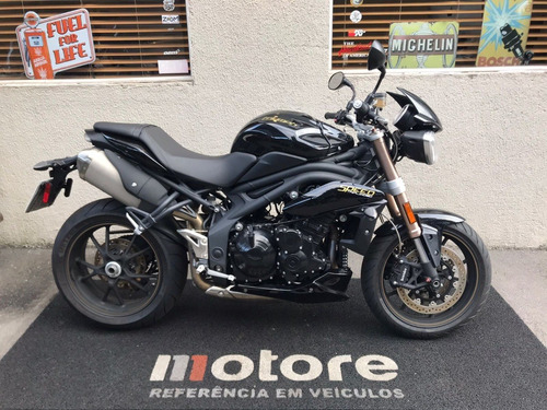 Imagem 1 de 10 de Triumph Speed Triple 1050 - 14/14 - Preta - 13.000 Km