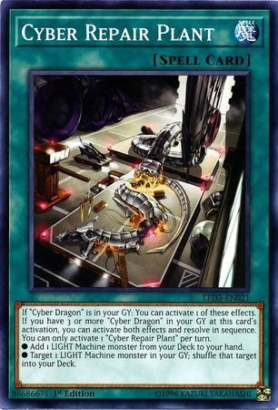 Yugioh! Cyber Repair Plant - Led3-en021