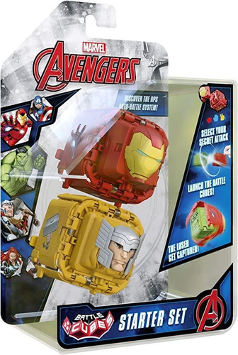 Battle Cubes Marvel Avengers Homem De Ferro Vs Thor Estrela
