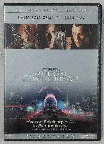 Dvd Artificial Intelligence - Inteligencia Artificial (Usado)
