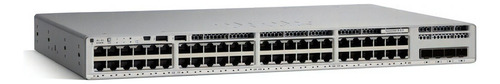 Switch  Cisco C9200l-48t-4g-e - Blanco, 48 Puertos /v
