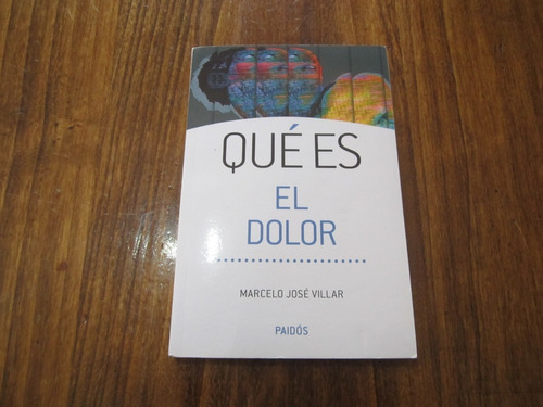 Qué Es El Dolor - Marcelo José Villar - Ed: Paidós