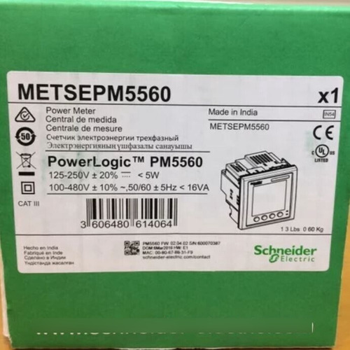 Schneider Electric Powerlogic Power Meter Metsepm5560 Hha