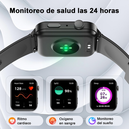 Reloj Inteligente Smart Watch BAOLUBAO Modelo R30 Pro De 1.85´ Smartwatch Mujer Hombre Smartwatch Asistente De Voz