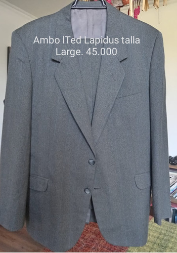 Traje/terno Ambo Ted Lapidus Suits