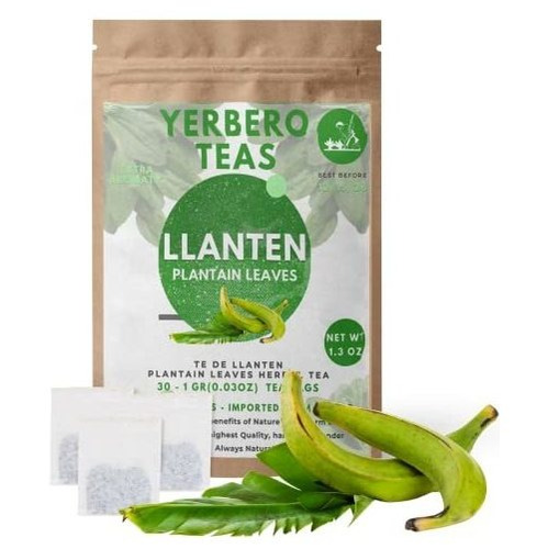 Yerbero - Té De Hojas De Plátano Llanten (plantago Major) 30
