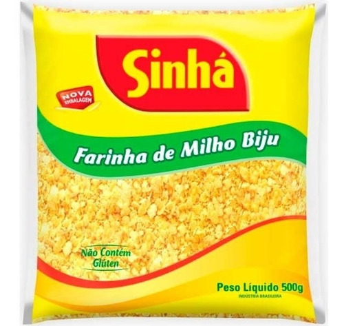 Farinha De Milho Biju Sinhá 500gr