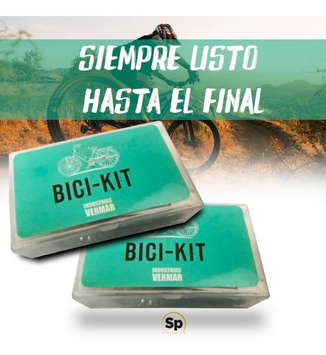 Imagen 4 de 4 de Kit De Reparación Para Bicicleta Paquete De 2 Piezas