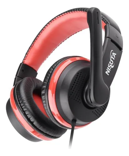 Auriculares Gamer Nisuta Ns-au80 Para Pc Con Microfono