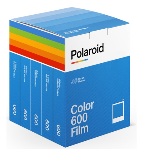 Polaroid Color 600 Film Película Instantánea (40 Fotos)