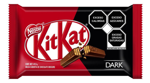 6 Pack Chocolate Con Leche Y Galleta Kit Kat Nestle 41.5