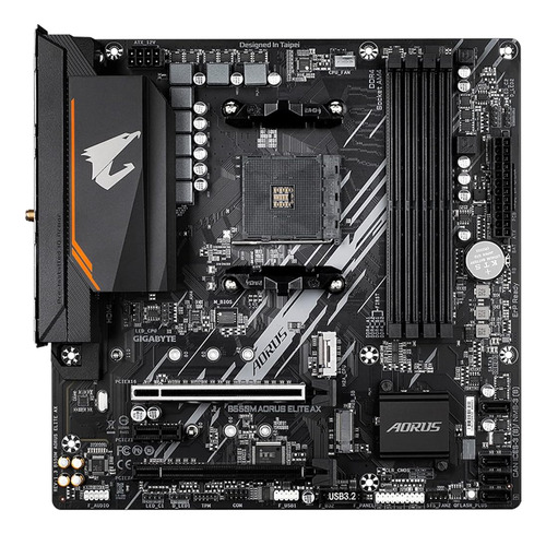 Gigabyte B550m Aorus Elite Ax Am4/ Amd/ B550/ Micro Atx/sin