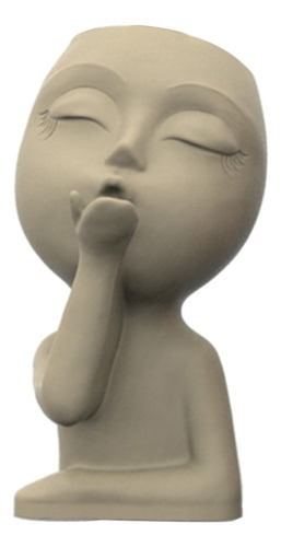 . Molde De Silicona Con Forma De Muñeca Con Rostro Humano,