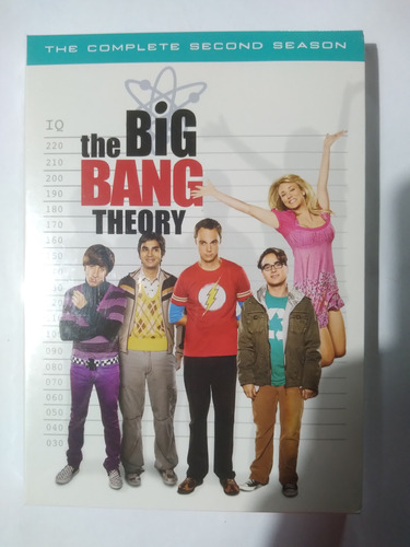 The Big Bang Theory. Segunda Temporada. Dvd Original Nuevo. 