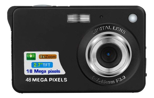 Cámara Digital Retro De Alta Definición De 48 Megapíxeles Y