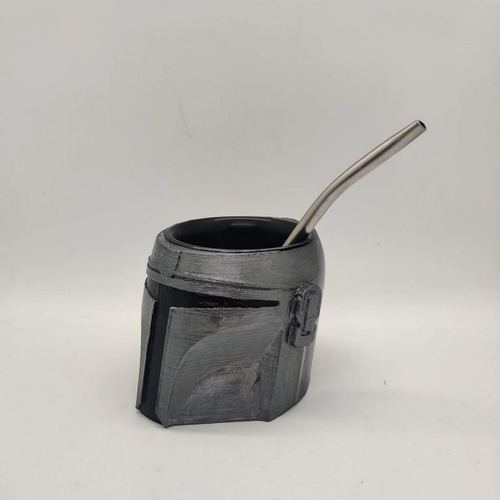 Mate Mandalorian Impreso En 3d