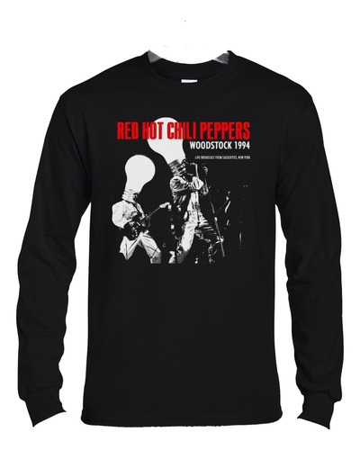 Polera Ml Red Hot Chili Peppers Woodstock Rock Abominatron