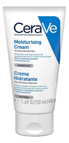 Crema Cerave Hidratante Piel Seca A Muy Seca 50 Ml