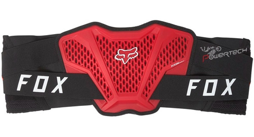 Faja Protector Lumbar Motocross Fox Titan Race Cut