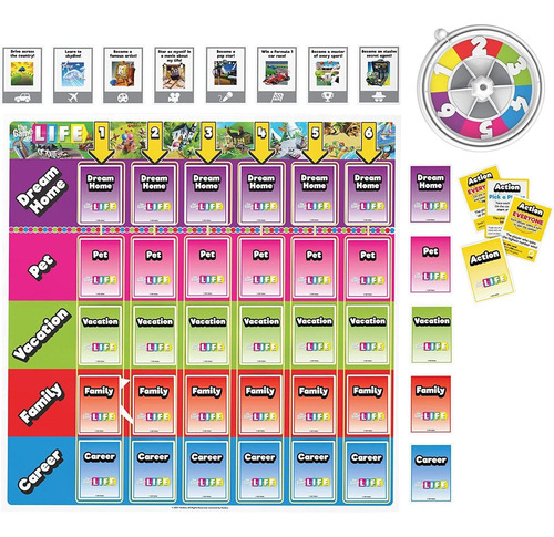 The Game Of Life, Giant Edition Family Board Game Indoor/out