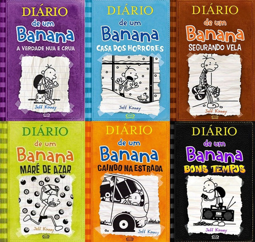Diário De Um Banana Do Volume 5 Ao 10