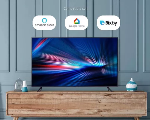 Pantalla Samsung 75 Pulg 4K LED Smart TV UN75AU7000FXZX