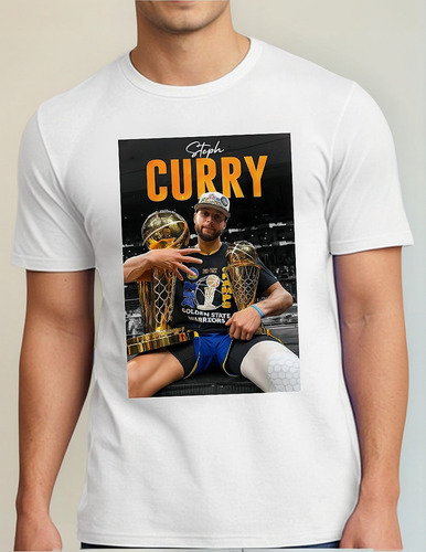 Remera Unisex Stephen Curry Campeón Copas Personalizada