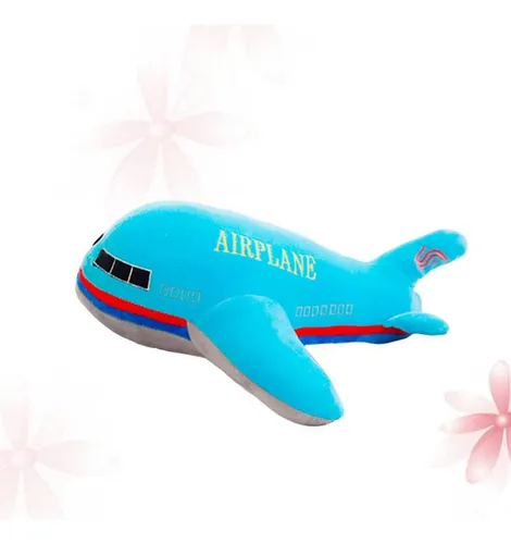 Xlm Almohada De Peluche De 40 Cm, Avión, Niña, Niño